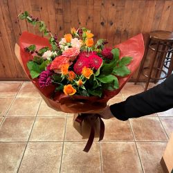 秋のミックス花束（5,500円）